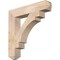 Ekena Millwork Merced Craftsman Smooth Bracket, Douglas Fir, 5 1/2"W x 32"D x 32"H BKT06X32X32MRC04SDF - alternate 1